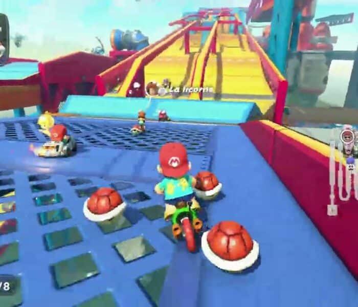 Mario Kart World – New Vehicle Hyper Pipe | Online Play: Free Roam and DK Spaceport Race Gameplay