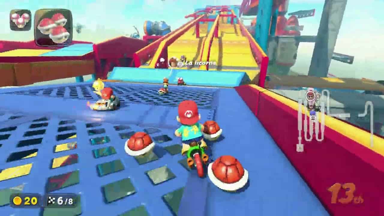 Mario Kart World – New Vehicle Hyper Pipe | Online Play: Free Roam and DK Spaceport Race Gameplay