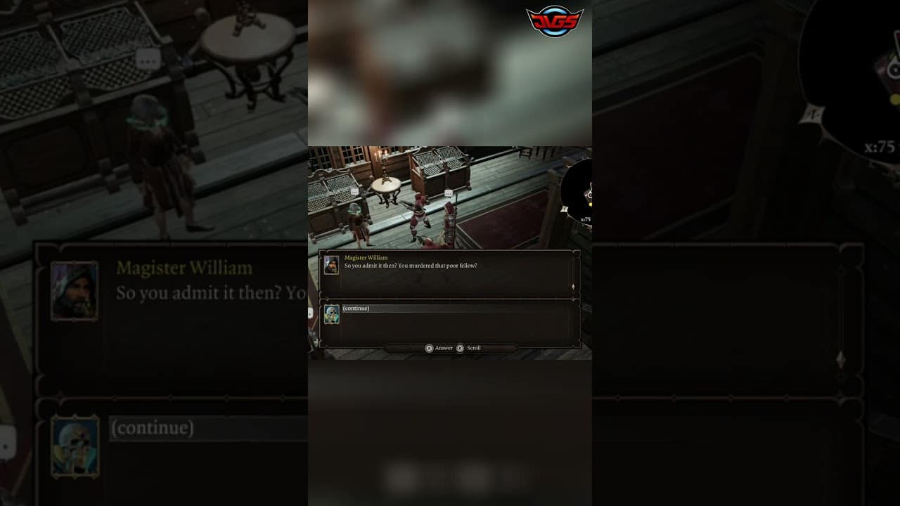 Divinity Original Sin 2 – Murder Confession: ‘That Was Only The Beginning!’ #shorts