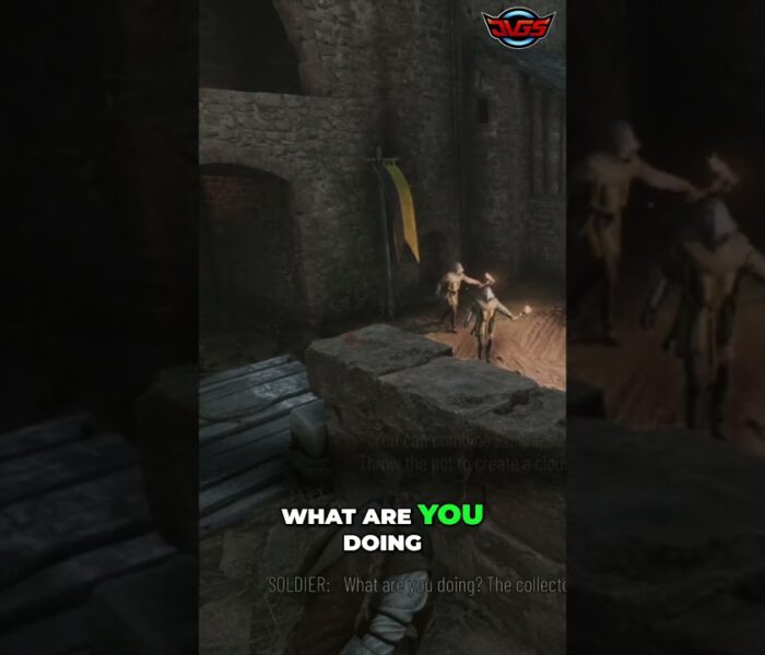 Sneak Past Guards! Crafting Game Magic Revealed – A Plague Tale: Requiem #shorts