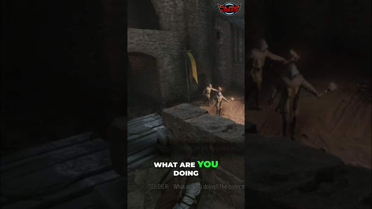 Sneak Past Guards! Crafting Game Magic Revealed – A Plague Tale: Requiem #shorts