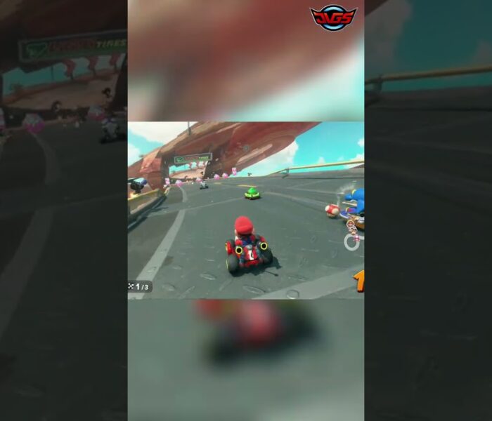 MARIO KART WORLD!!! マリオカートで逆転劇！キノコで爆速、ライバルをぶち抜く！ #shorts