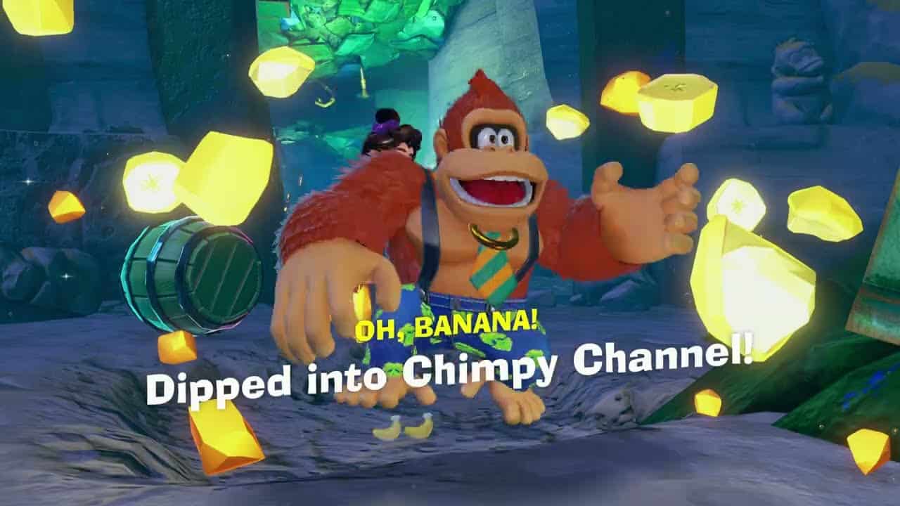 Donkey Kong Bananza – Lagoon Layer: Head To Planet Core: Kong Bananza | Collect Banandium Gem Combat