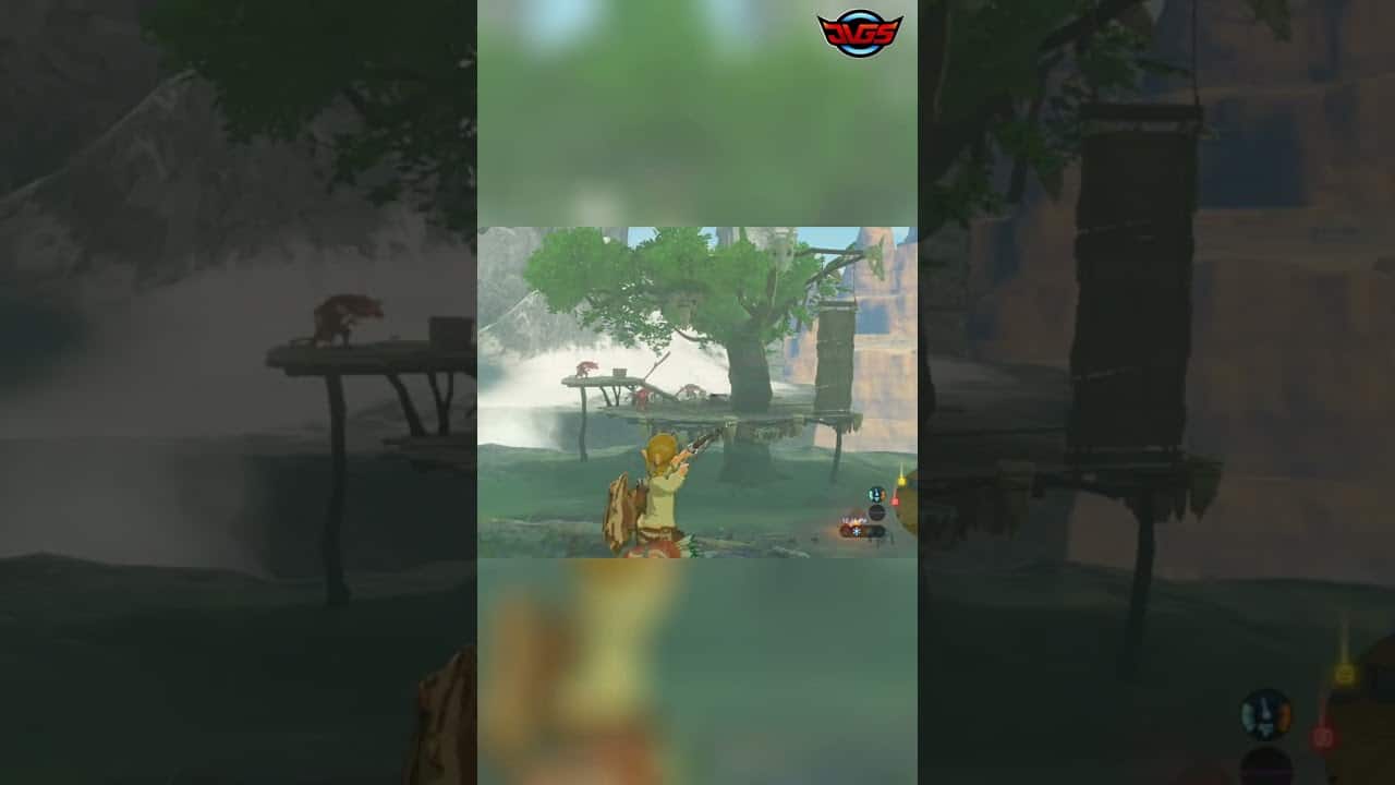 Sneaky Zelda: Link’s Epic Bokoblin Camp Ambush! #shorts