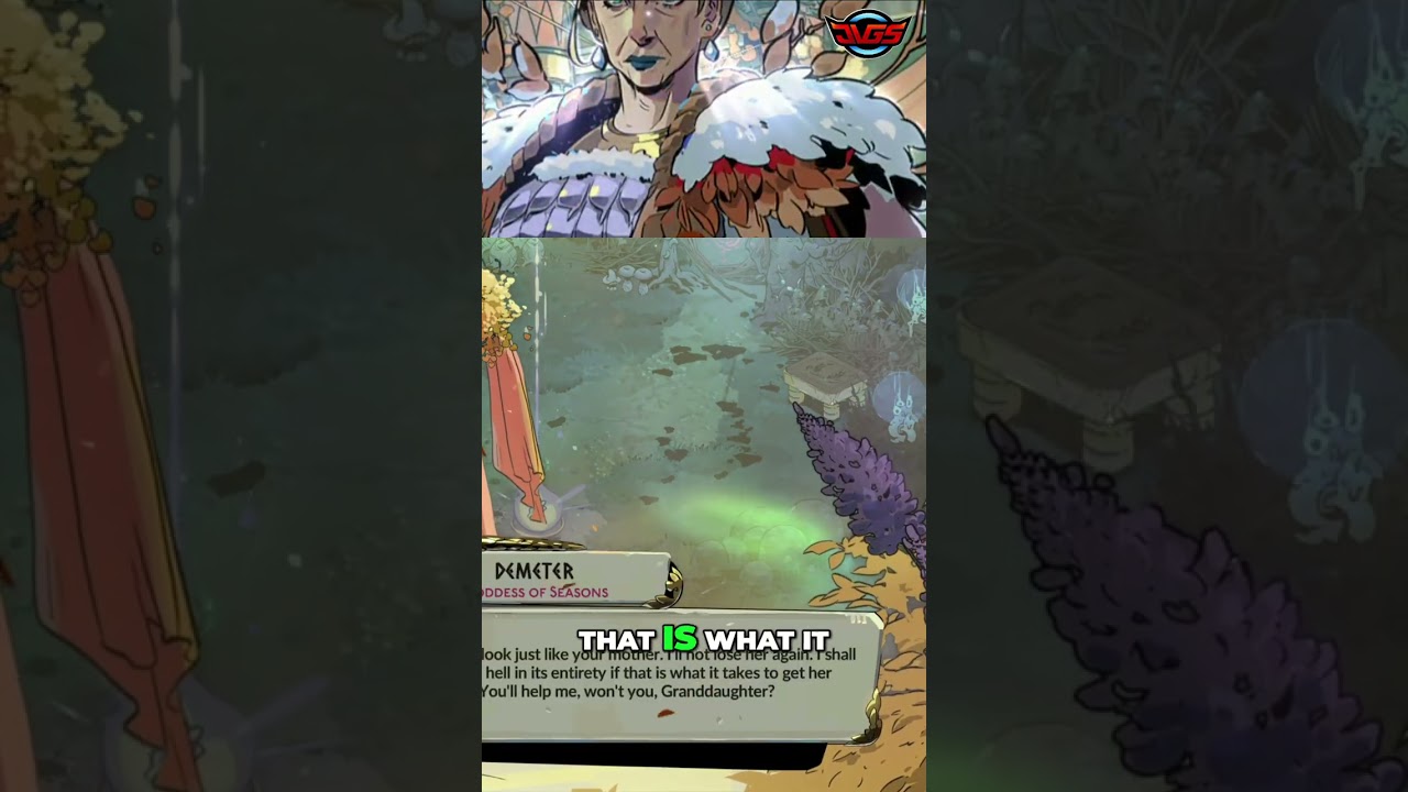 Demeter Wants to FREEZE HELL for Her Daughter! #shorts