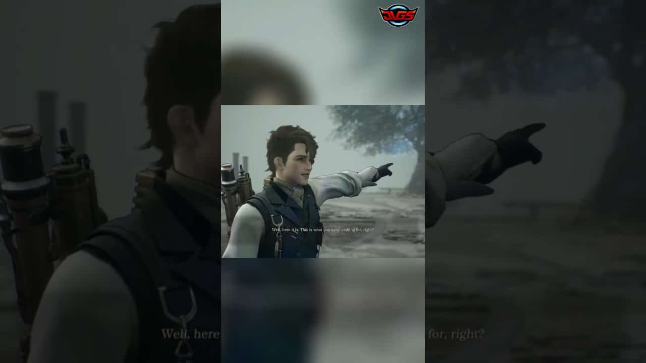 Player Meets NPC, Discusses HUGE Mysterious Tree in Game! #shorts