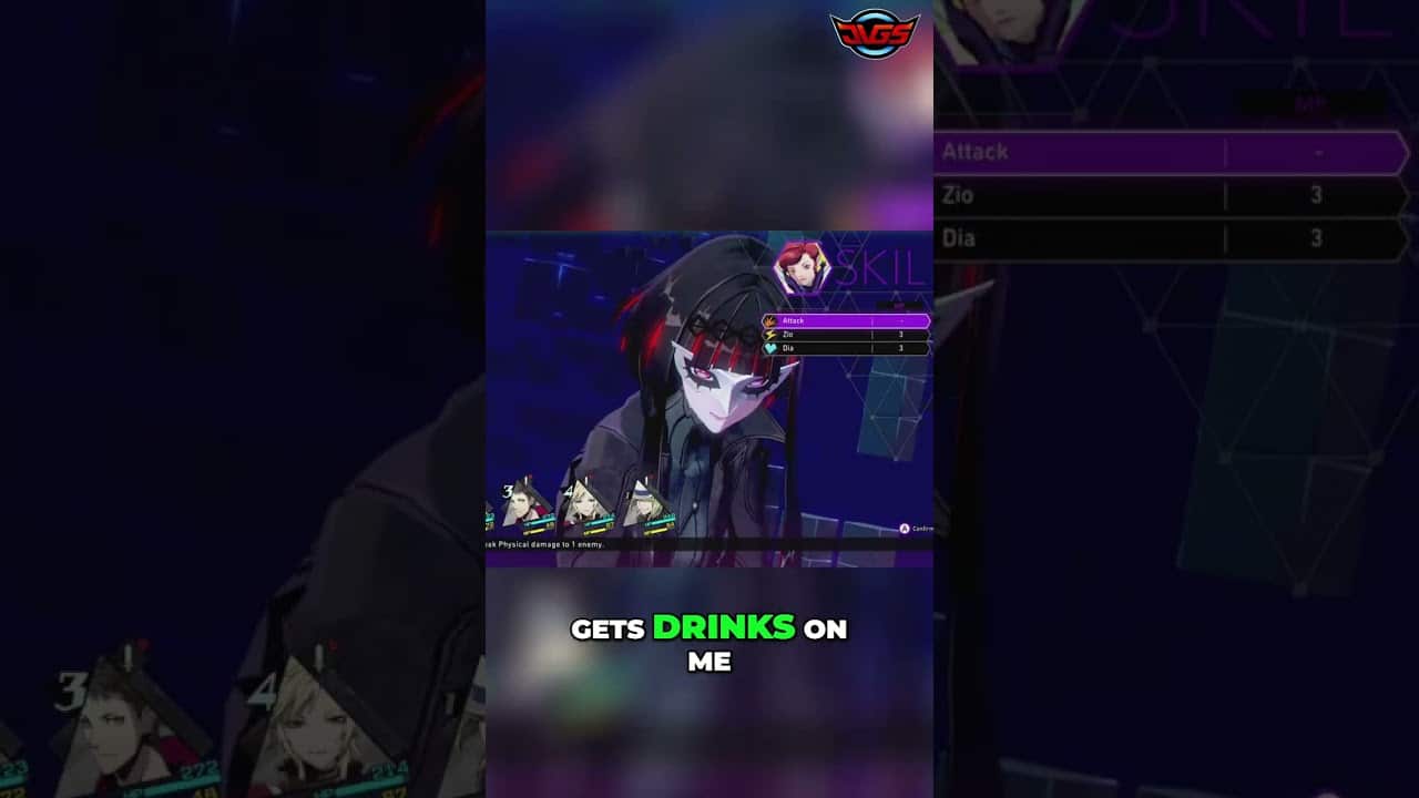 OMG! Epic Anime Battle: Strategy, Skills, and Demon Summoning! – Soul Hackers 2 #shorts