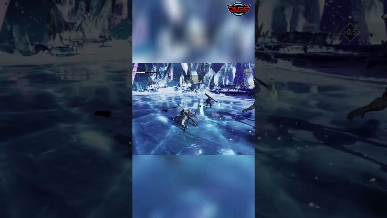 LIKE CLAYMORE OMG! Epic Icy Arena Battle: Player VS Hordes! CHALLENGE COMPLETED! – Soulstice #shorts