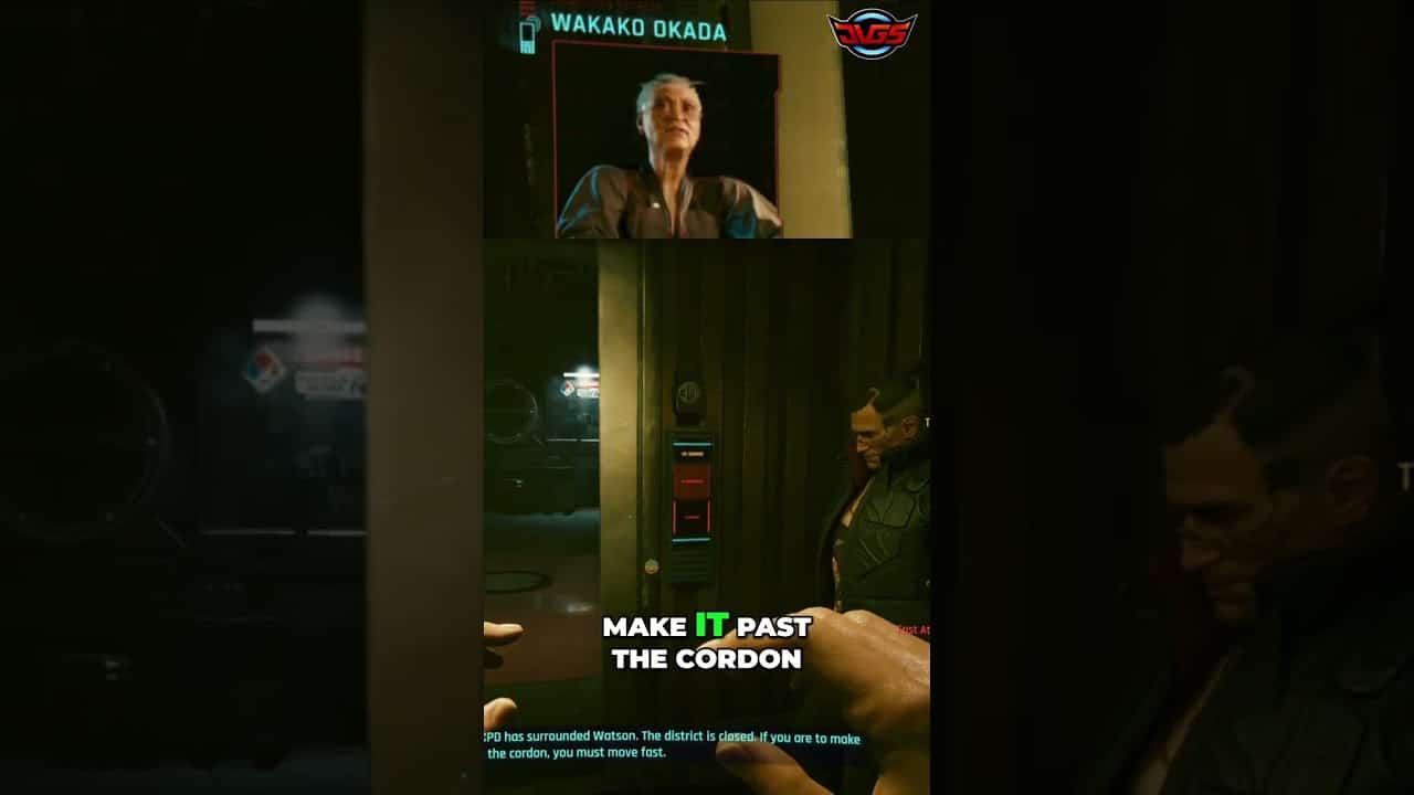 Cyberpunk 2077: Escape Watson’s NCPD Lockdown! #shorts