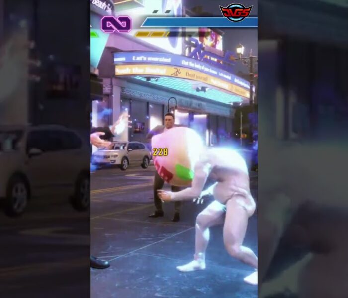 Street Fighter 6 with My Dante Devil May Cry! OMG!! #shorts
