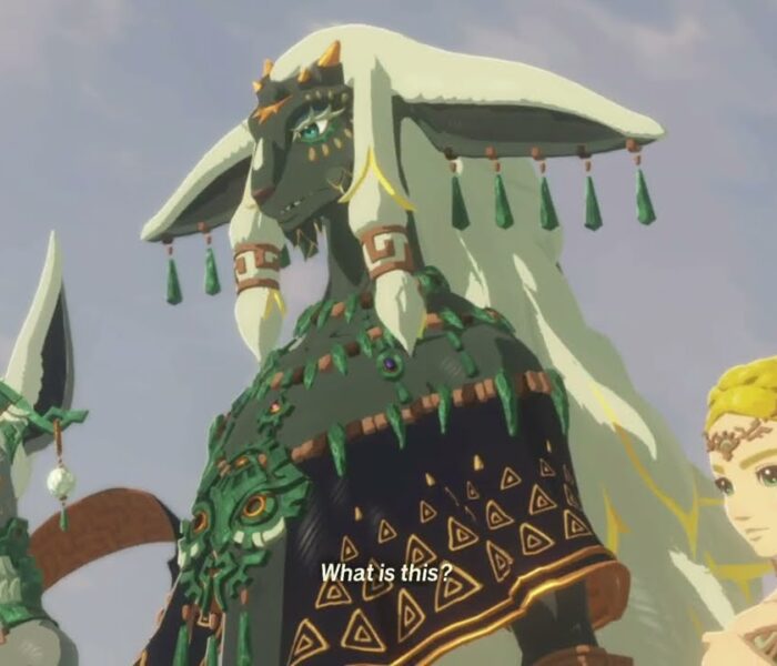 Hyrule Warriors: Age of Imprisonment – Lanaryu Defiled: Qia, Queen of Zora Introduction Cutscene