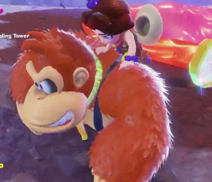 Donkey Kong Bananza – Freezer Layer: Reach Sublayer 502: Descend The Cooling Tower Gameplay