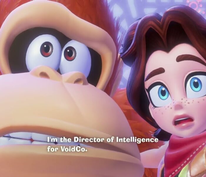 Donkey Kong Bananza – Freezer Layer: Tower Eyes Banandium Gem Location | Poppy Kong Cutscene