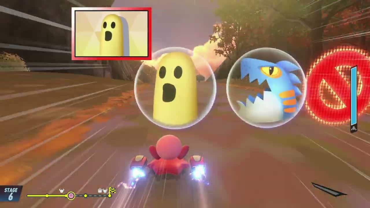 Kirby Air Riders – Road Trip: Stage 6 Mt. Daylight Pass Cleared: Turbo Star, Defeat Rival, Drag Race