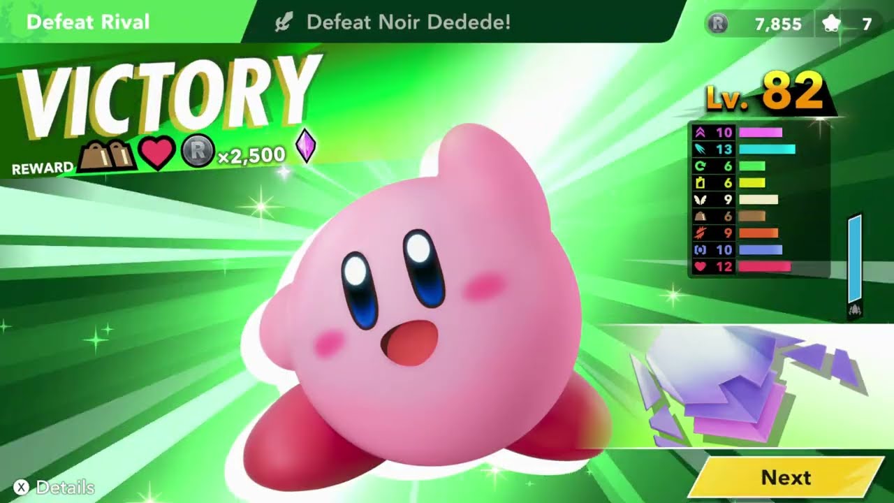 Kirby Air Riders – Road Trip: Lake Breeze Lane Full Stage Cleared: Paper Star | Defeat Noir Dedede