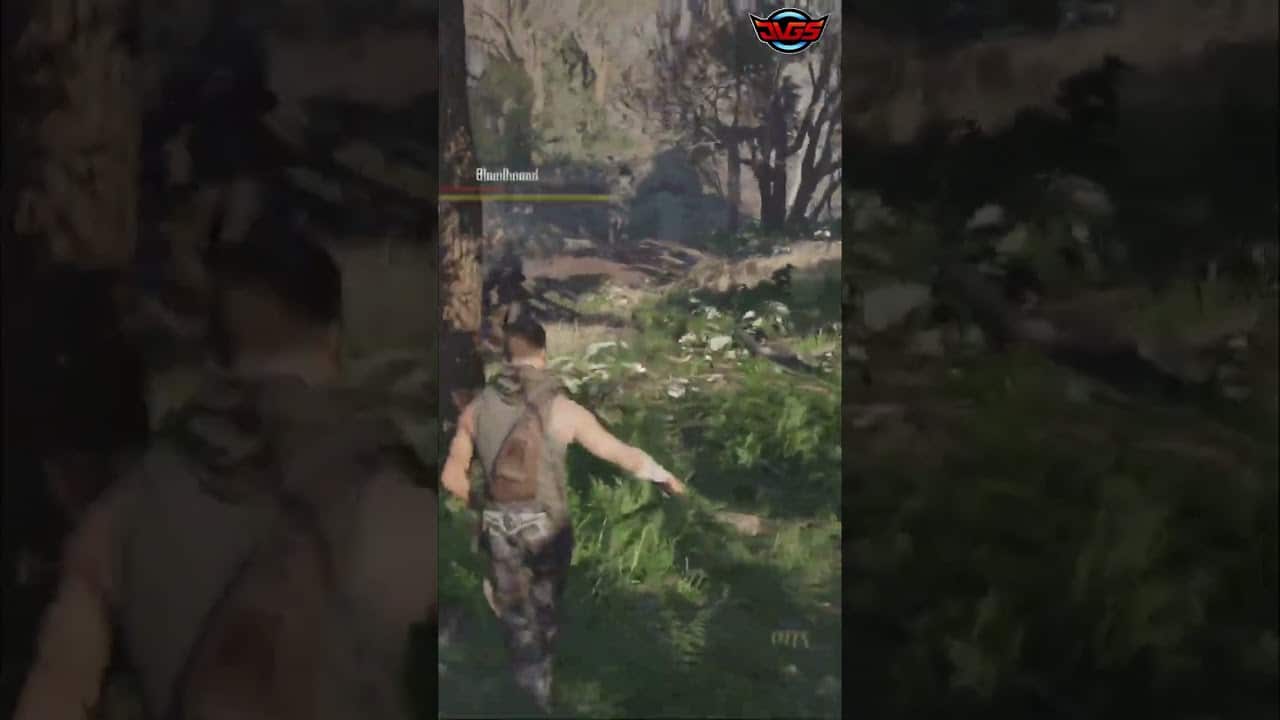 Forest Fight: Beat Bloodhound with a Lead Pipe! #shorts