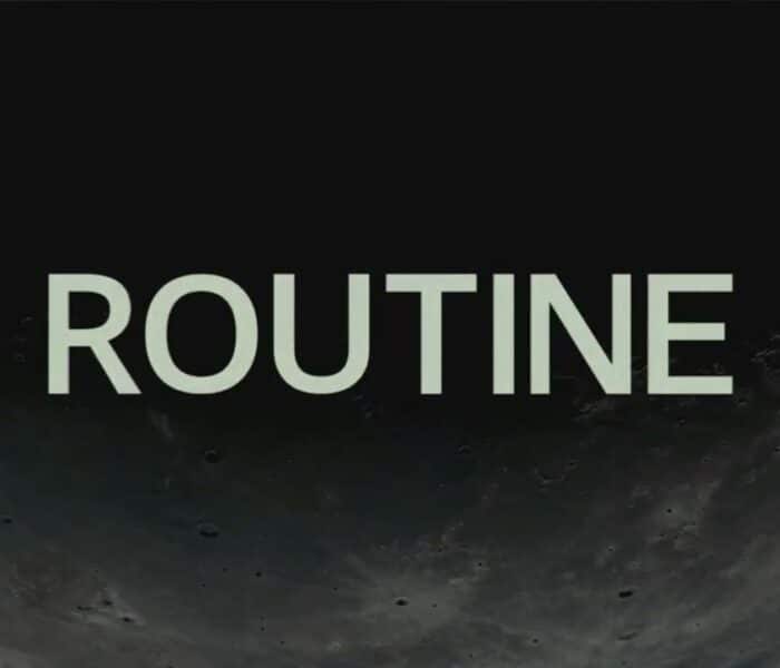 Routine – “We Started This Journey” Opening Cutscene | Get ID Card, Grab Helmet | Control Tutorials