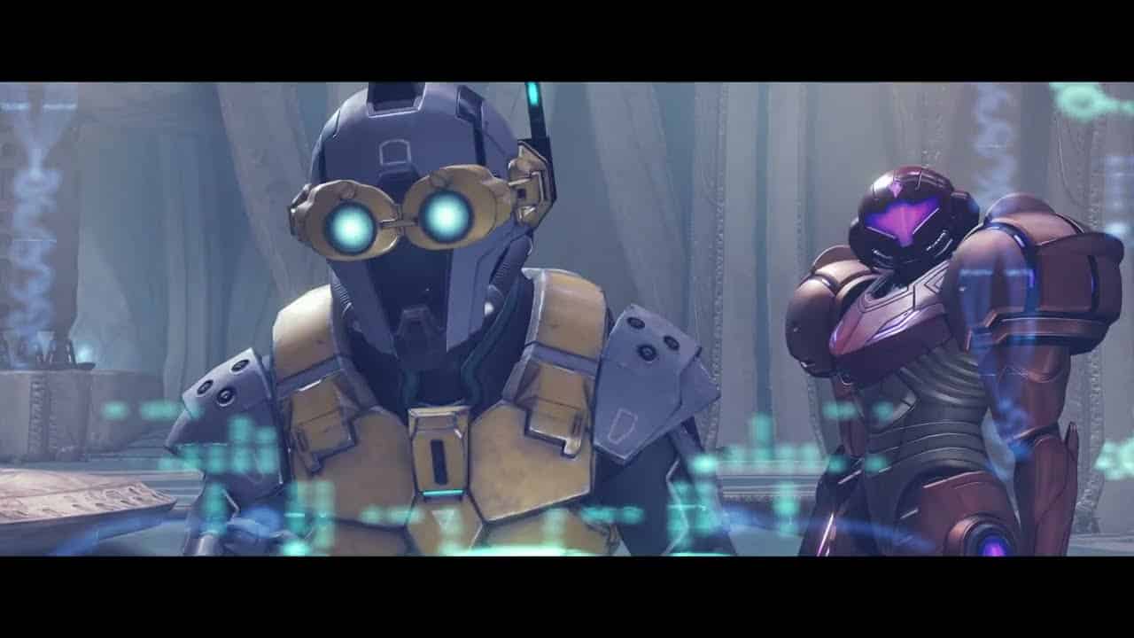 Metroid Prime 4 Beyond – Fury Green: Base Camp: Samus Can Use Lamorn Tech | Mackenzie Door Cutscene