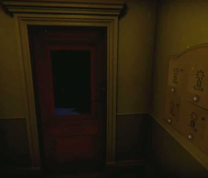 Transference – Default Settings – Opening Cutscene: Find The Lobby Key and Enter The Building