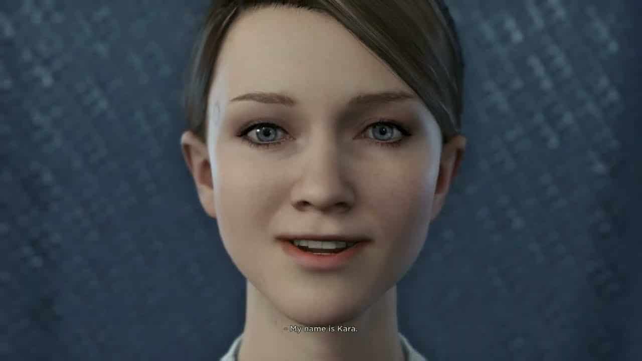 Detroit: Become Human – Cyberlife Inc. Todd Williams Picks Up Kara | Formal Intro Credits Cutscene