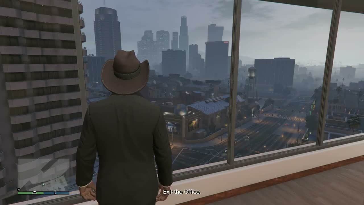 Grand Theft Auto Online – Prologue: Go To Office (Maze Bank) Assistant Cutscene | Securo Serv | PS5