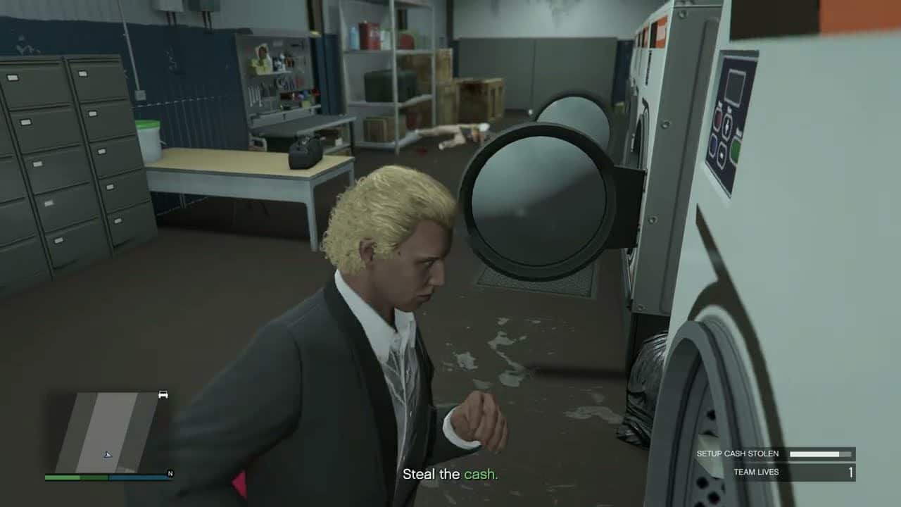 Grand Theft Auto Online – Slush Fund: Steal Cash From Money Laundering Business | Deliver To Lock Up