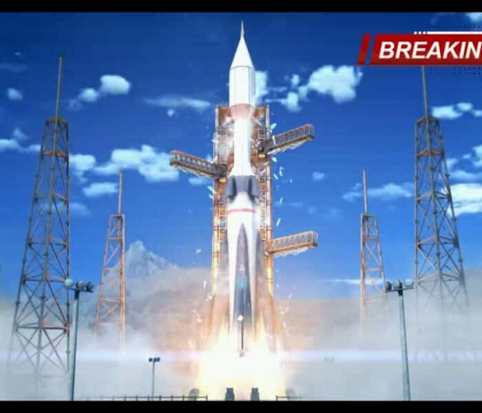 Trails Beyond The Horizon – Space Satellite Launched In Space | Van, Feri, Bergard Opening Cutscene