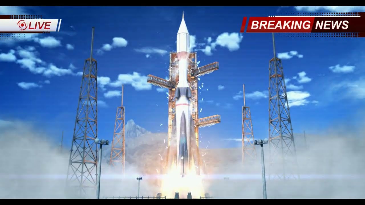 Trails Beyond The Horizon – Space Satellite Launched In Space | Van, Feri, Bergard Opening Cutscene
