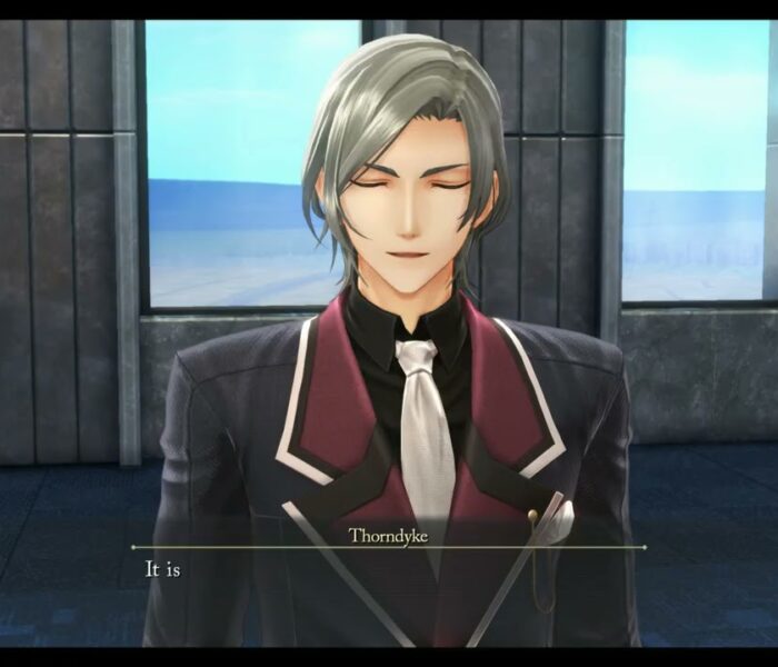 Trails Beyond The Horizon – Prologue: Reception Hall: Talk To Kevin, Mirabel, Risette, Thorndyke etc