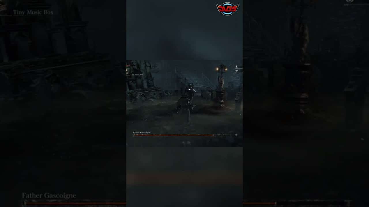 Bloodborne’s Father Gascoigne: Epic Boss Fight, Critical Damage! #shorts