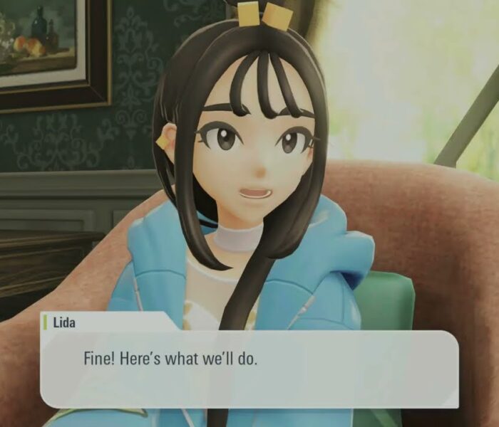 Pokémon Legends: Z A – Main Mission 07 Start: Talk with Lida and Naveen Cutscene | Rank W Message