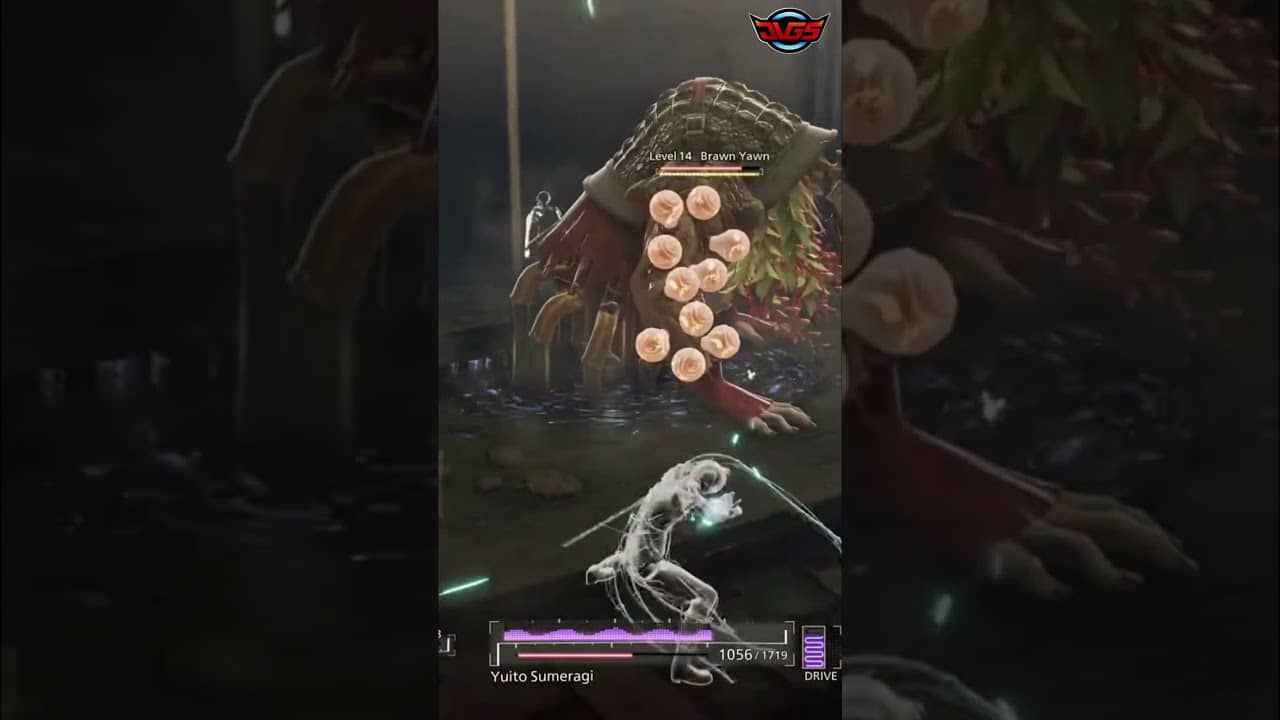 Boss Fight Chaos: Sisterly Bonds & Epic Train Track Battles! – Scarlet Nexus #shorts