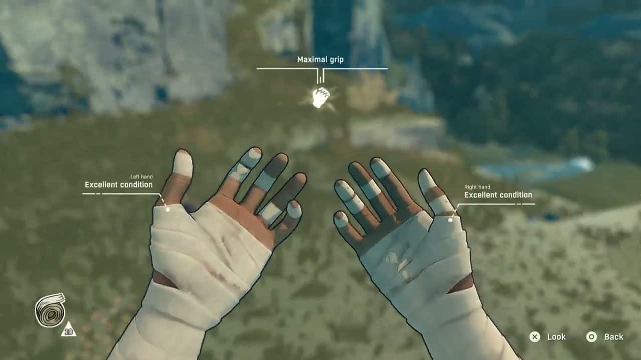 Cairn – Prologue Day 1 Tenzen: Map of Tenzen | Open Backpack | Biovouac Site | Reach The Short Break