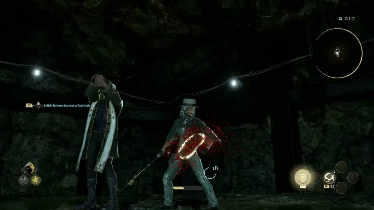 Code Vein 2 – 2177 Clifftop Cavern: Showing Travel Path Playstation 5 Tutorial (Hold R1 and R3)