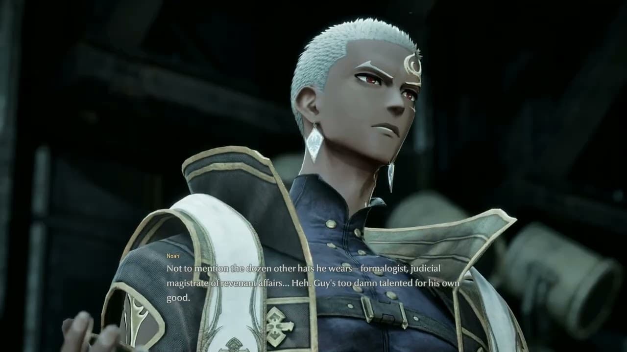 Code Vein 2 – 2177 Noah’s Bond: Noah Talks About Franz Cutscene | Gives Hunter Summoning Forma