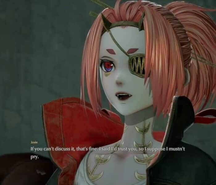 Code Vein 2 – 2179 The Hero Josee’s Era: Hunter Formally Meets Josee Anjou “I Can’t Say” Cutscene