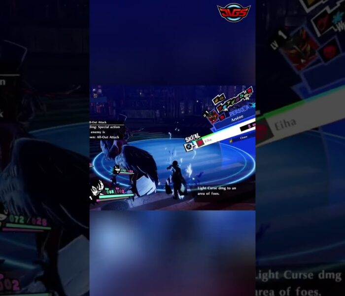 Persona 5 Strikers – Epic Persona Attack: Defeat All Shadows Now! #shorts