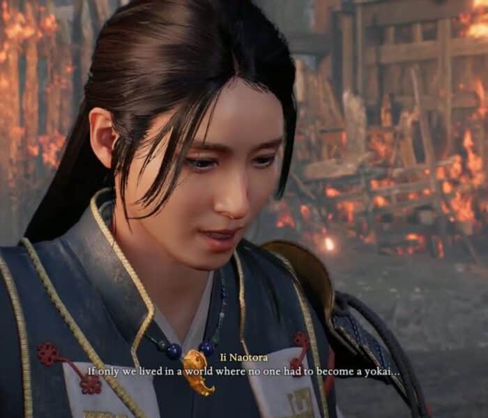 Nioh 3 – The Battle of Mikatagahara Battlefield: Defeat Yamagata Masakage Co op Death Veil Cutscene