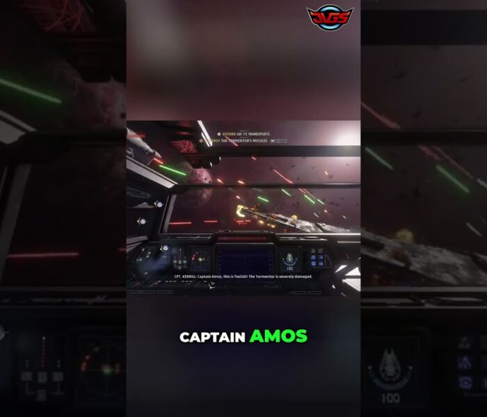 Star Wars: Captain Amos Faces the Tormentor #shorts