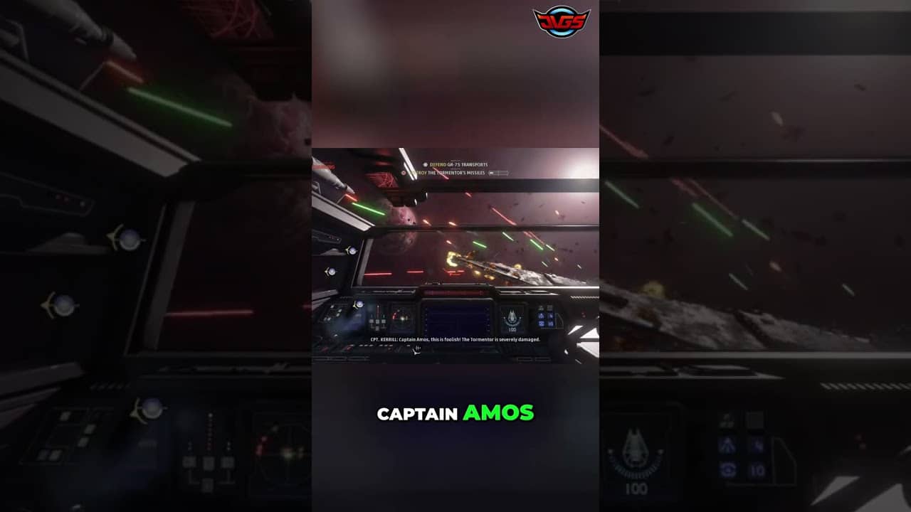 Star Wars: Captain Amos Faces the Tormentor #shorts