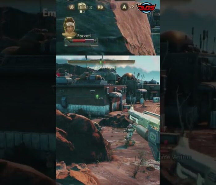 Sniper to Shotgun: Epic Emerald Vale Takedown! – The Outer Worlds #shorts