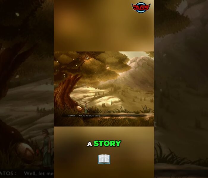 Kratos’s Duty as a Father – Tells Calliope a Story – God of War Sons of Sparta #shorts