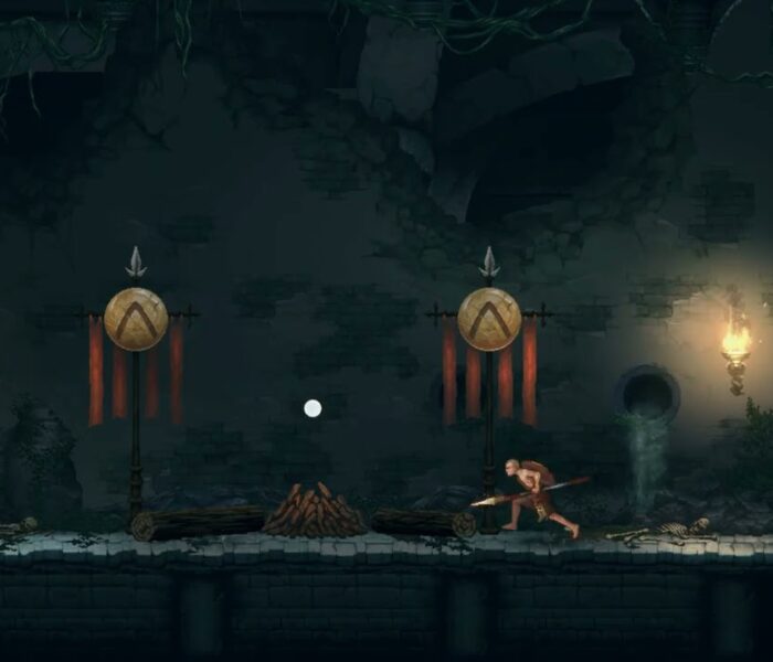 God of War Sons of Sparta – A Lost Lion: Explore Grand Cistern: From Camp Reservoir Reach Camp Site
