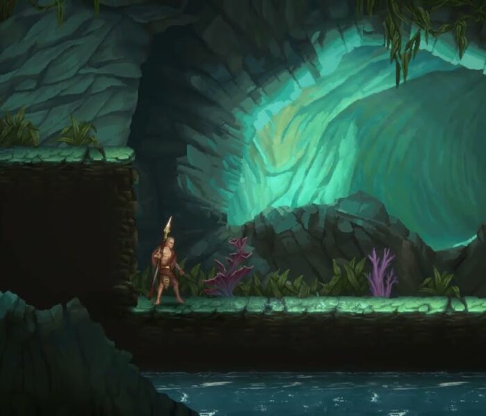 God of War Sons of Sparta – Caverns and Port of Messenia: Brontes Talks To Kratos About Deimos