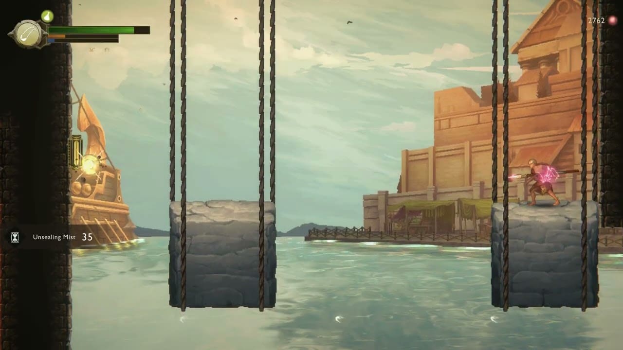 God of War Sons of Sparta – Investigate Griffin Sighting at the Port: Port of Messenia Gate Puzzle