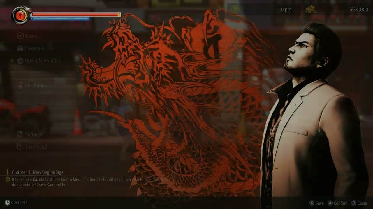 Yakuza Kiwami 3 – Chapter 1 Upgrade Abilities Tutorial: Unlock Attack and Health Boost | Haymaker