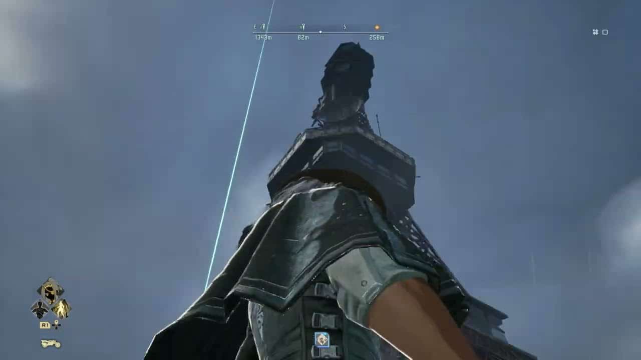 Code Vein 2 – 2179 Sunken City: Enter Sunkin Pylon: Ride Elevator Down Josee “An Incursion” Cutscene