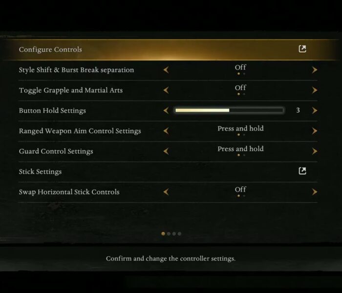 Nioh 3 – “Your Saved Data Can Also Be Carried Over” Message | Initial Game Set Up Options etc