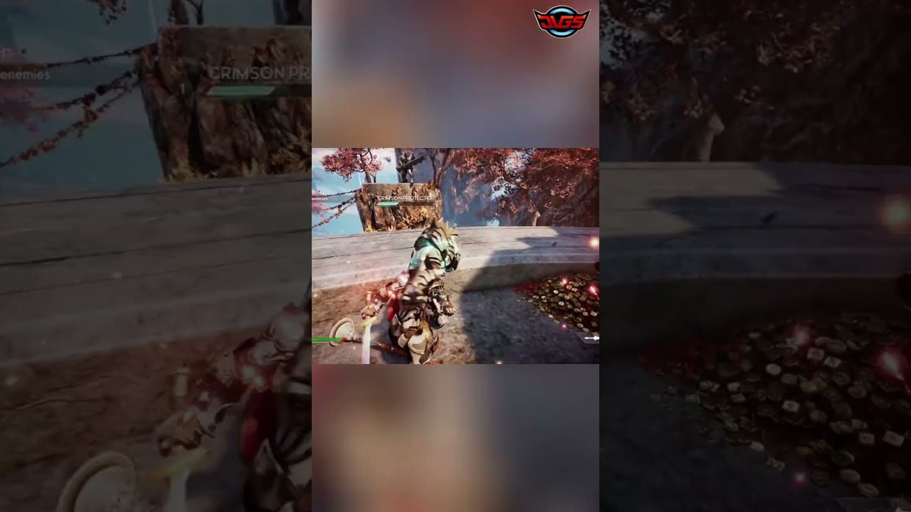 Godfall – Epic Sword & Shield Combat: Unleash Fiery Weapon Skills! #shorts