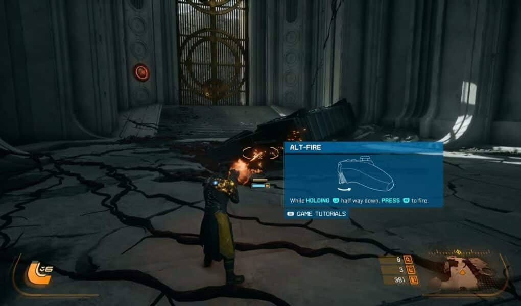 Saros – Biome 1 Shattered Rise: Soltari Assault Rifle Alt Fire Tutorial | Talk To Jerome | PS5 Pro